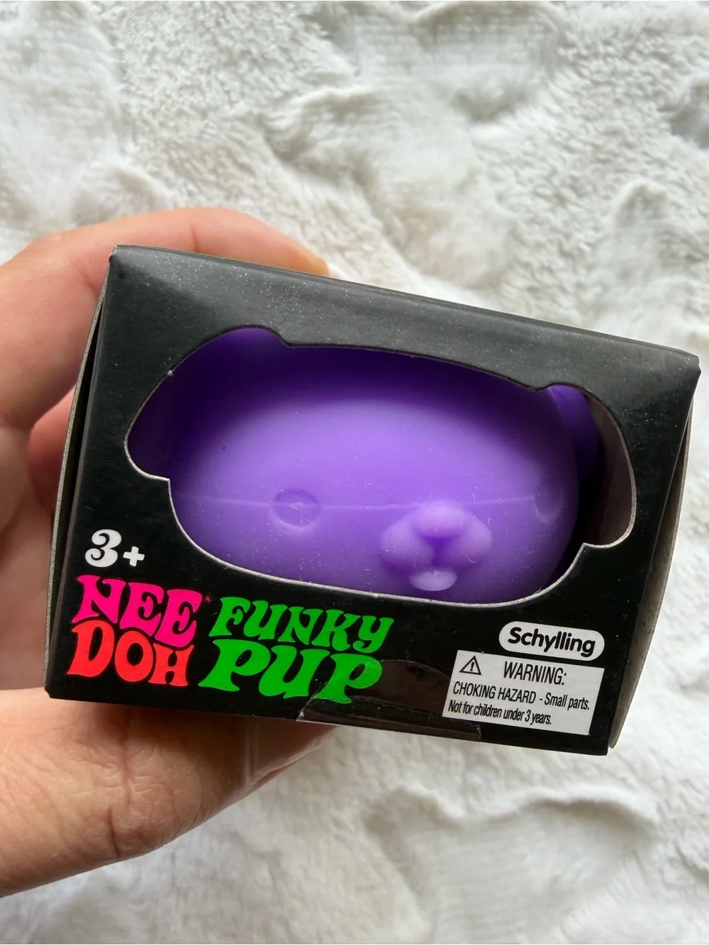 💜🐶 **NEW IN BOX! NEEDOH FUNKY PUP** PURPLE🐶💜 DOG